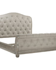 A.R.T. Furniture Summer Creek Shoals Upholstered Tufted Sleigh Bed