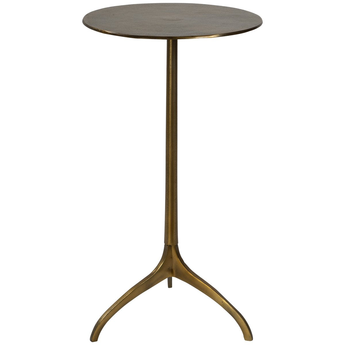 Uttermost Beacon Gold Accent Table