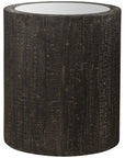 Uttermost Sequoia Mirrored Drum Table