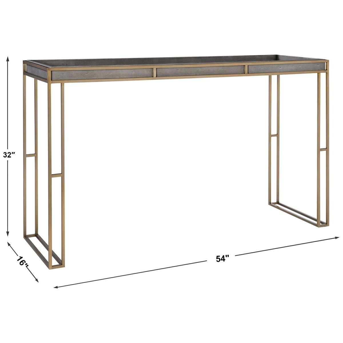 Uttermost Cardew Modern Console Table