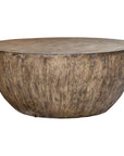 Uttermost Lark Round Wood Coffee Table