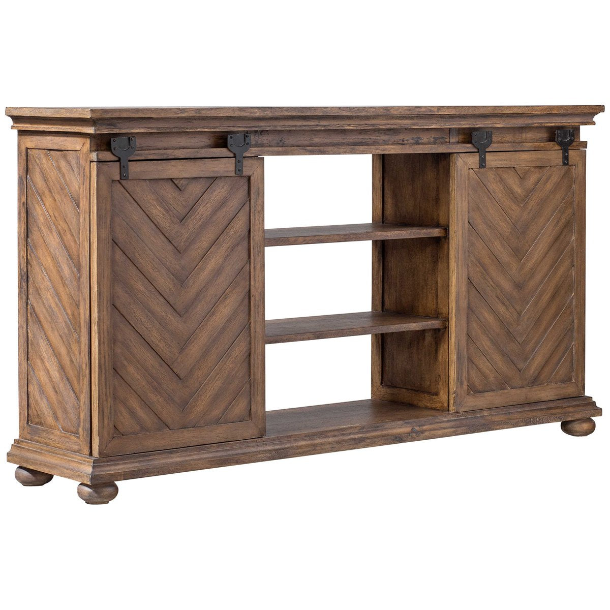 Uttermost Primalia Barn Door Media Console