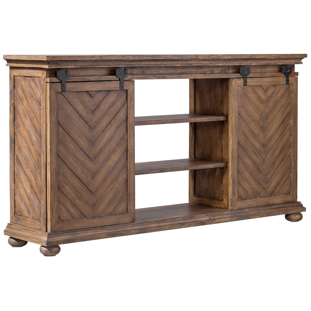 Uttermost Primalia Barn Door Media Console