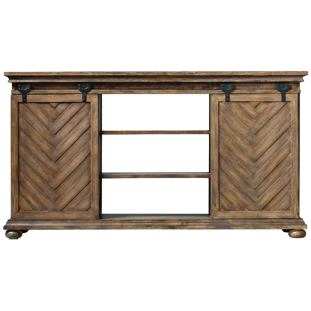 Uttermost Primalia Barn Door Media Console