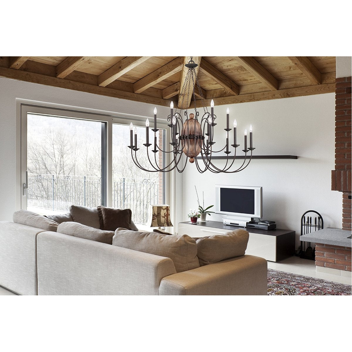 Eurofase Albero 8-Light Chandelier