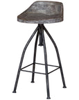 Uttermost Kairu Wooden Bar Stool