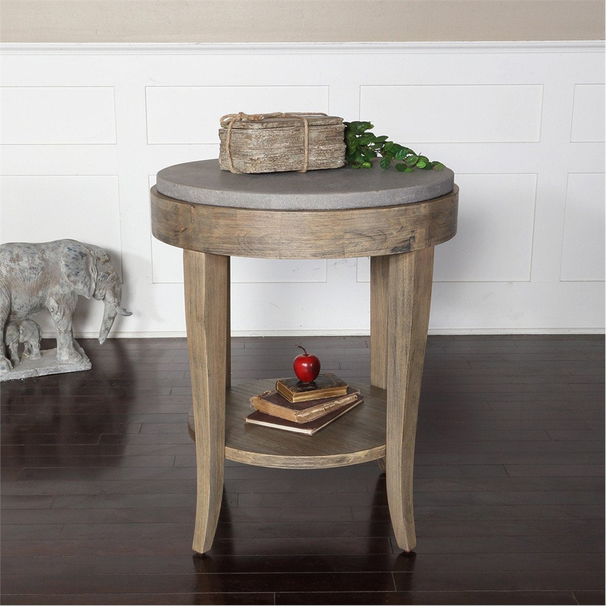 Uttermost Deka Round Side Table