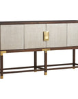 Hickory White Trellis Graham Sideboard