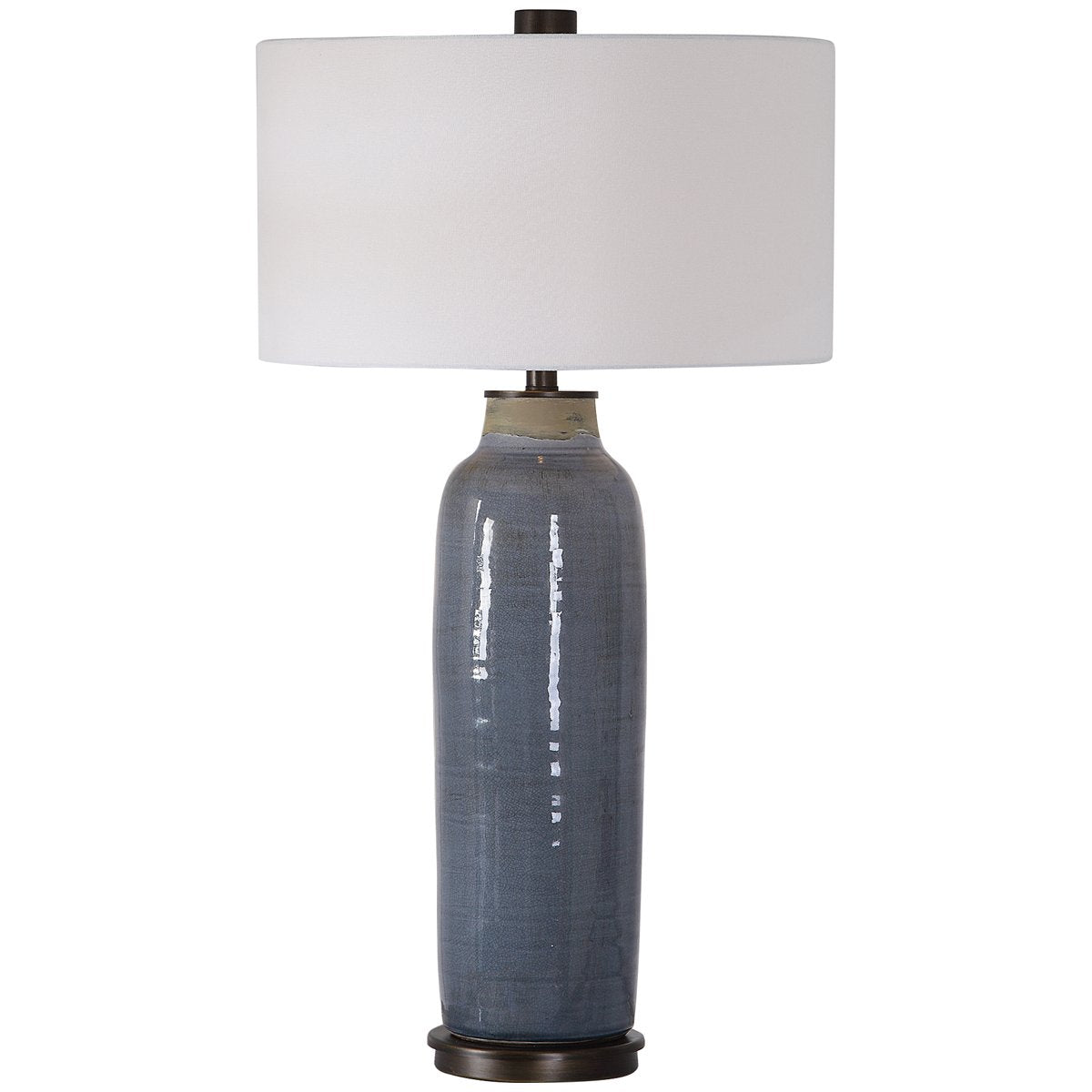 Uttermost Vicente Slate Blue Table Lamp