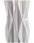 Uttermost Malena Glossy White Table Lamp