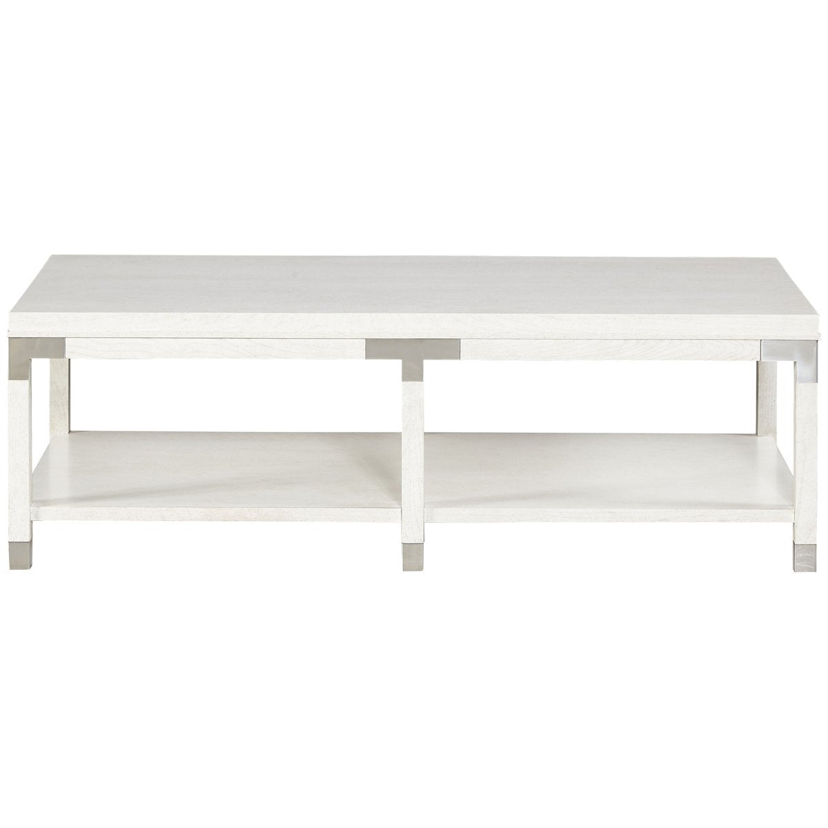 Hickory White Trellis Fleming Cocktail Table