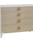 Hickory White Trellis Huck Chest