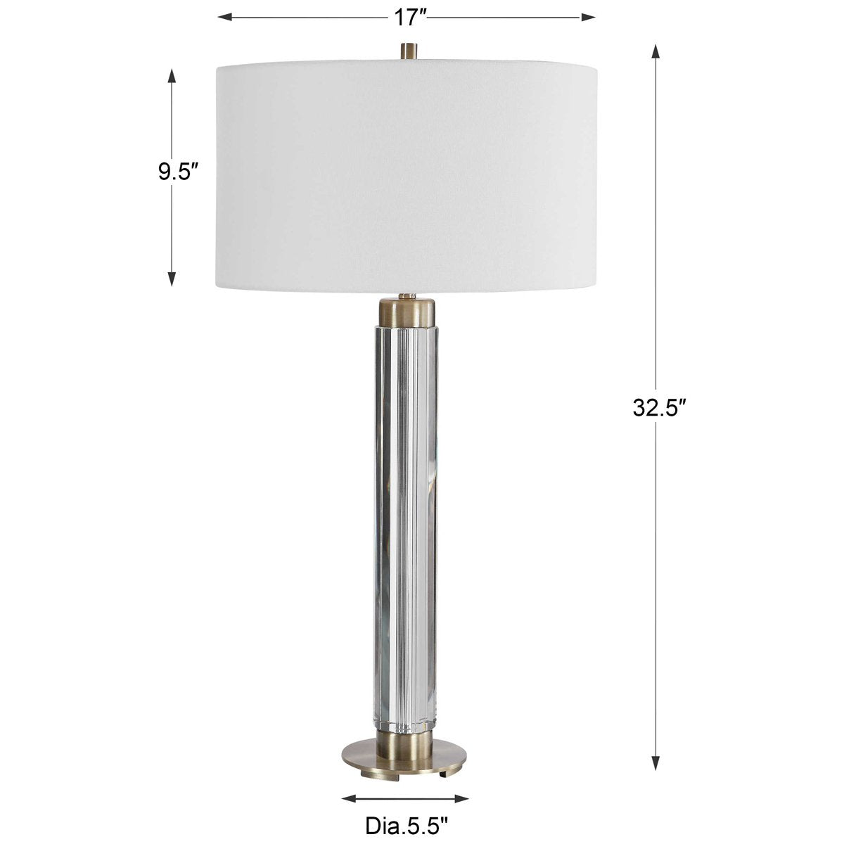 Uttermost Davies Modern Table Lamp