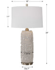 Uttermost Zade Warm Gray Table Lamp