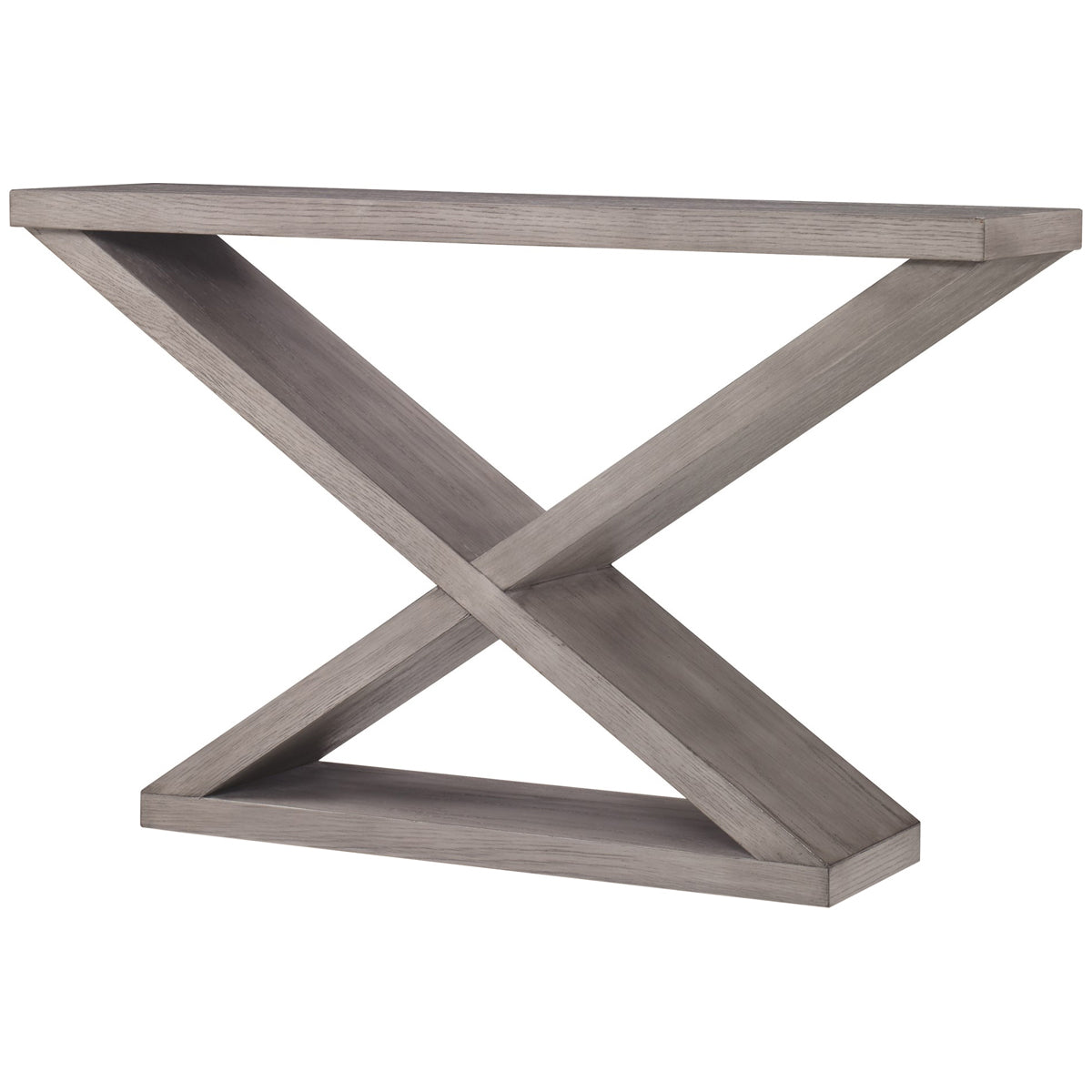 Ambella Home Salone Double-V Console Table - Ash Grey