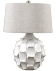 Uttermost Guerina Scalloped White Lamp