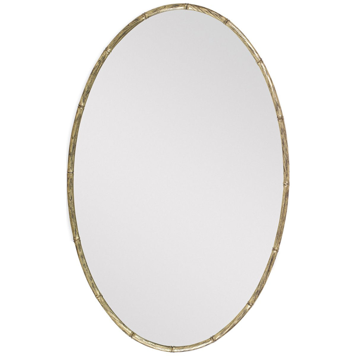 Ambella Home Bamboo Oval Mirror