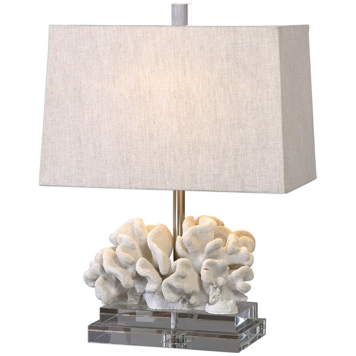 Uttermost Coral Sculpture Table Lamp