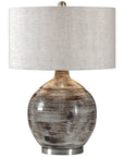 Uttermost Tamula Distressed Ivory Table Lamp