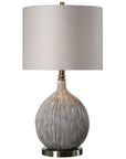 Uttermost Hedera Textured Ivory Table Lamp