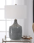 Uttermost Felipe Distressed Gray Table Lamp