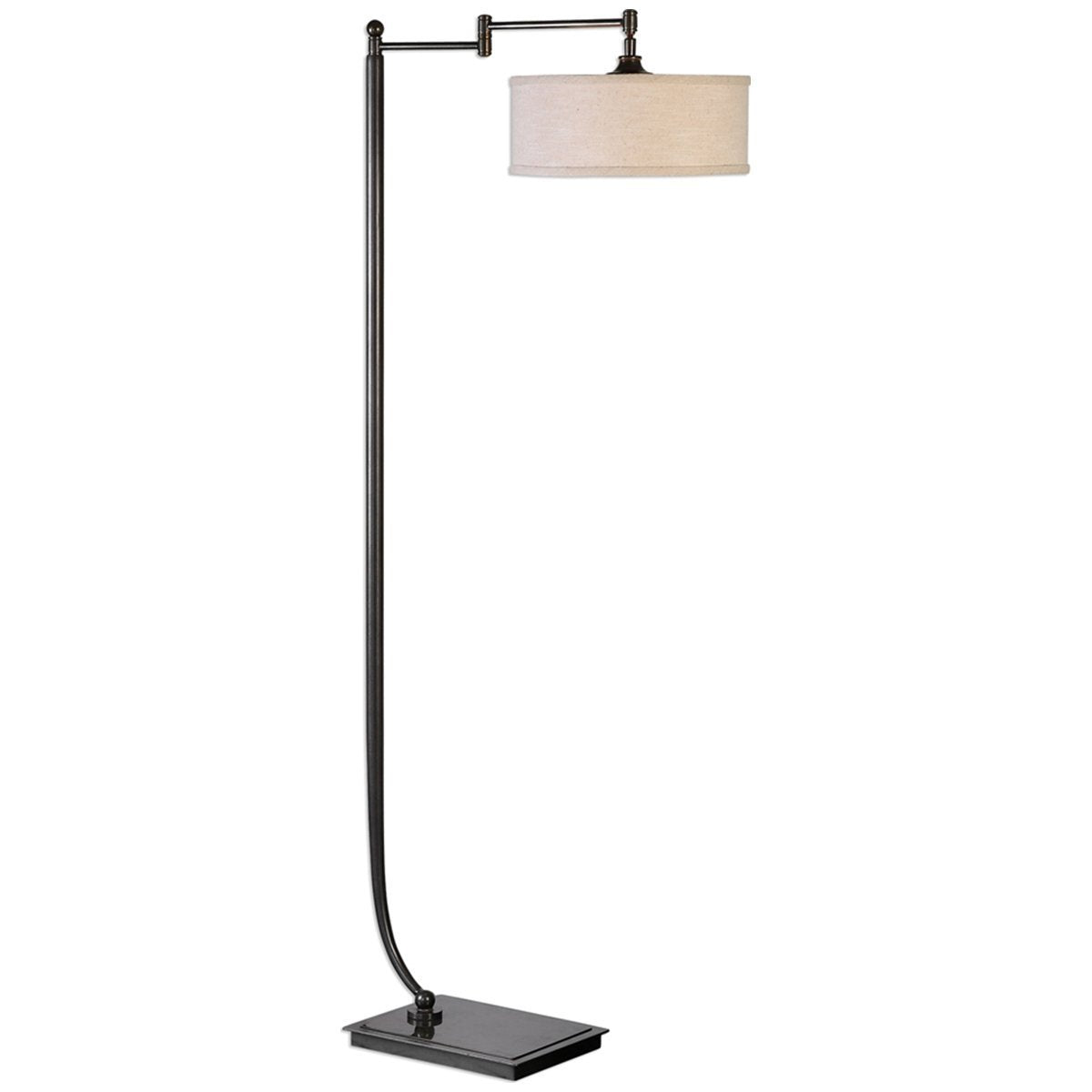 Uttermost Lamine Dark Bronze Floor Lamp