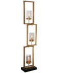 Uttermost Cielo Staggered Rectangles Floor Lamp