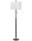 Uttermost Maud Aged Black Floor Lamp