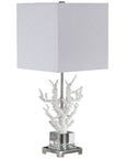 Uttermost Corallo White Coral Table Lamp