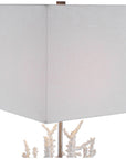 Uttermost Corallo White Coral Table Lamp