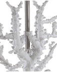 Uttermost Corallo White Coral Table Lamp