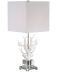 Uttermost Corallo White Coral Table Lamp