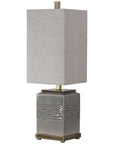 Uttermost Covey Gray Glaze Buffet Lamp