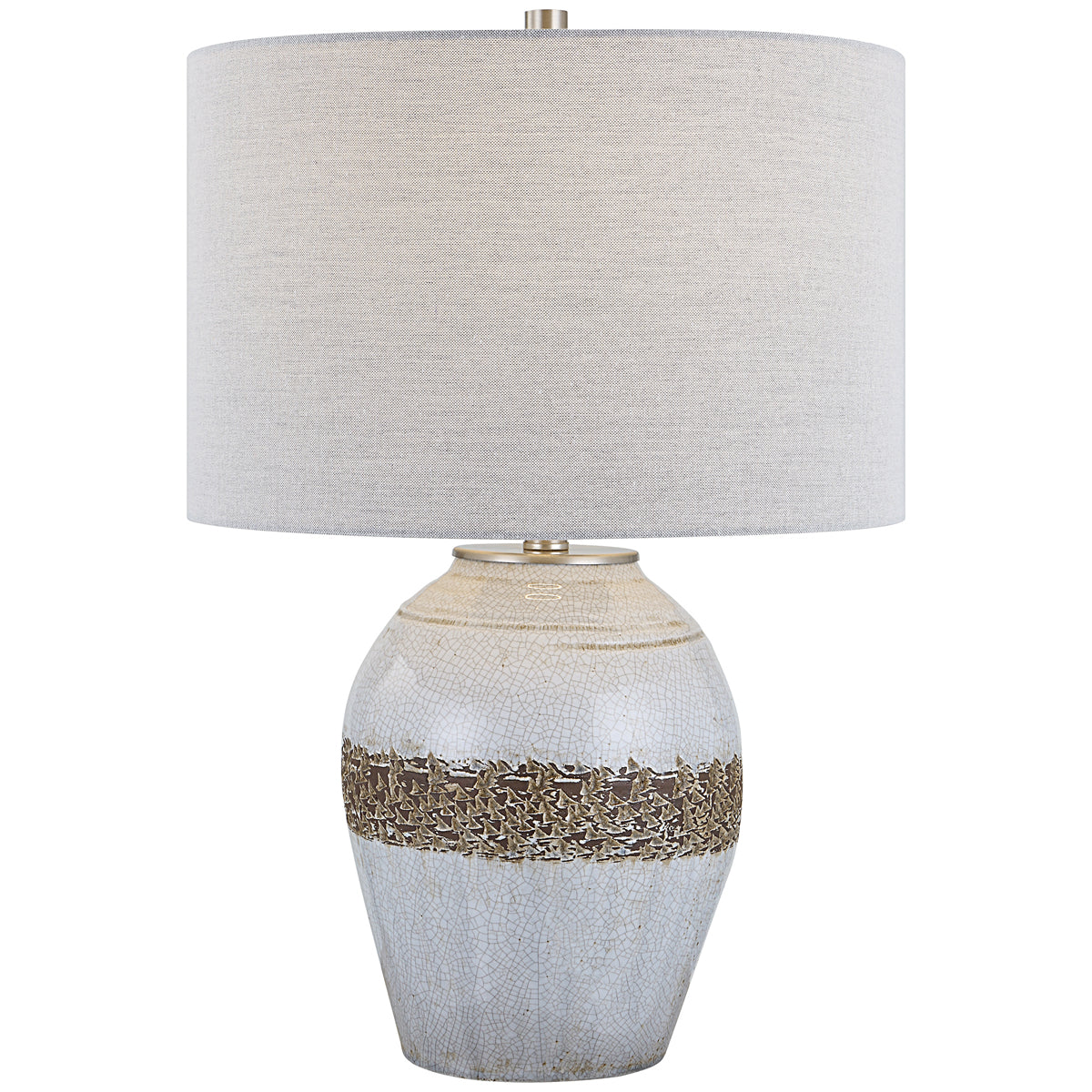 Uttermost Poul Crackled Table Lamp