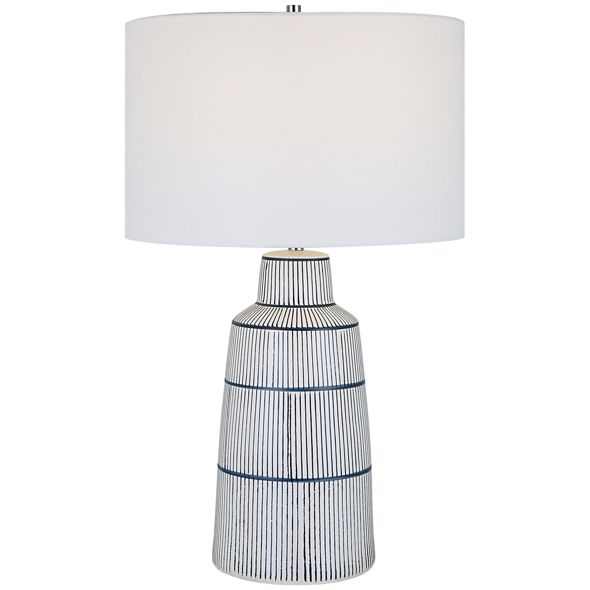 Uttermost Breton Nautical Stripe Table Lamp