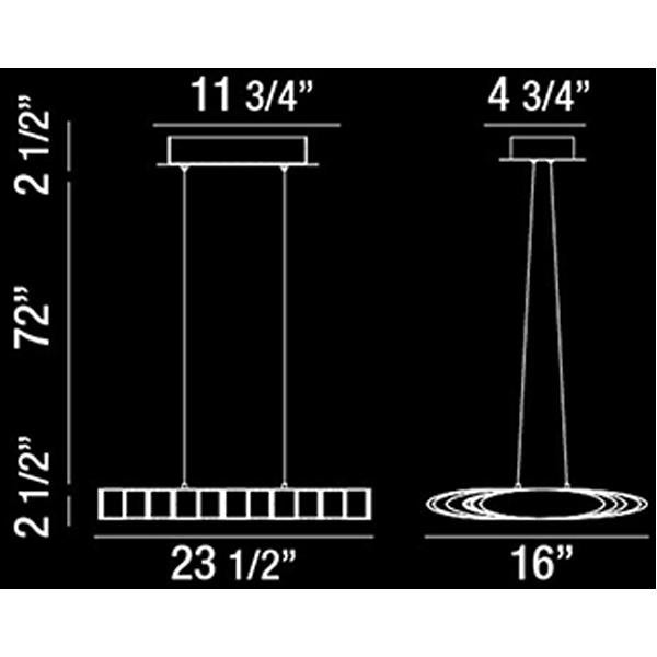 Eurofase Gabriel LED Pendant