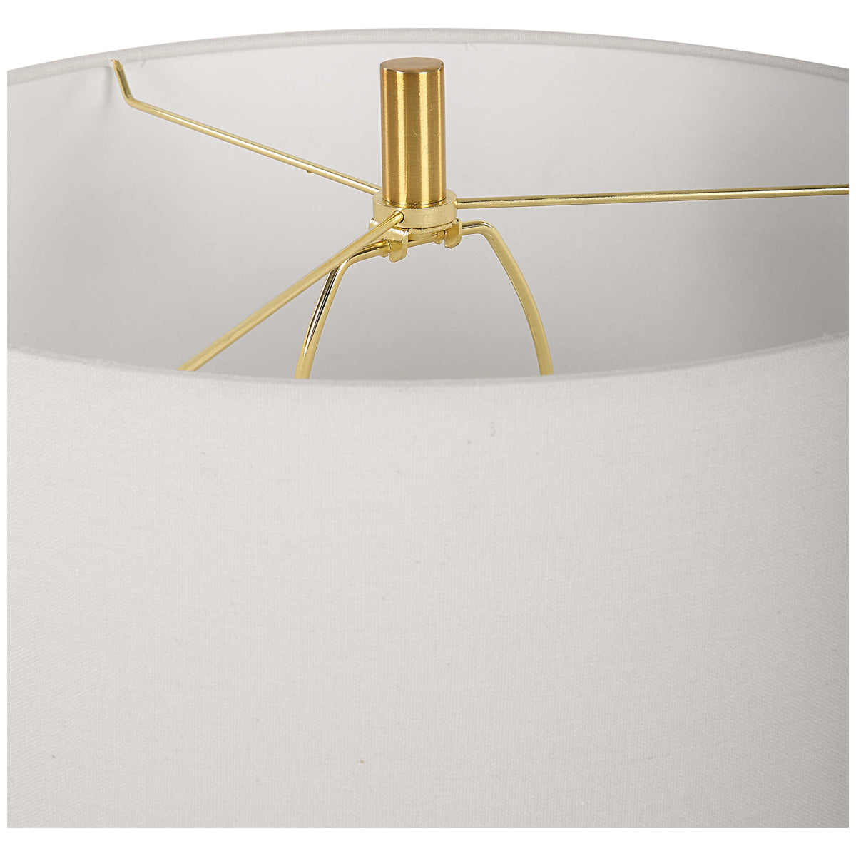 Uttermost Three Rings Contemporary Table Lamp