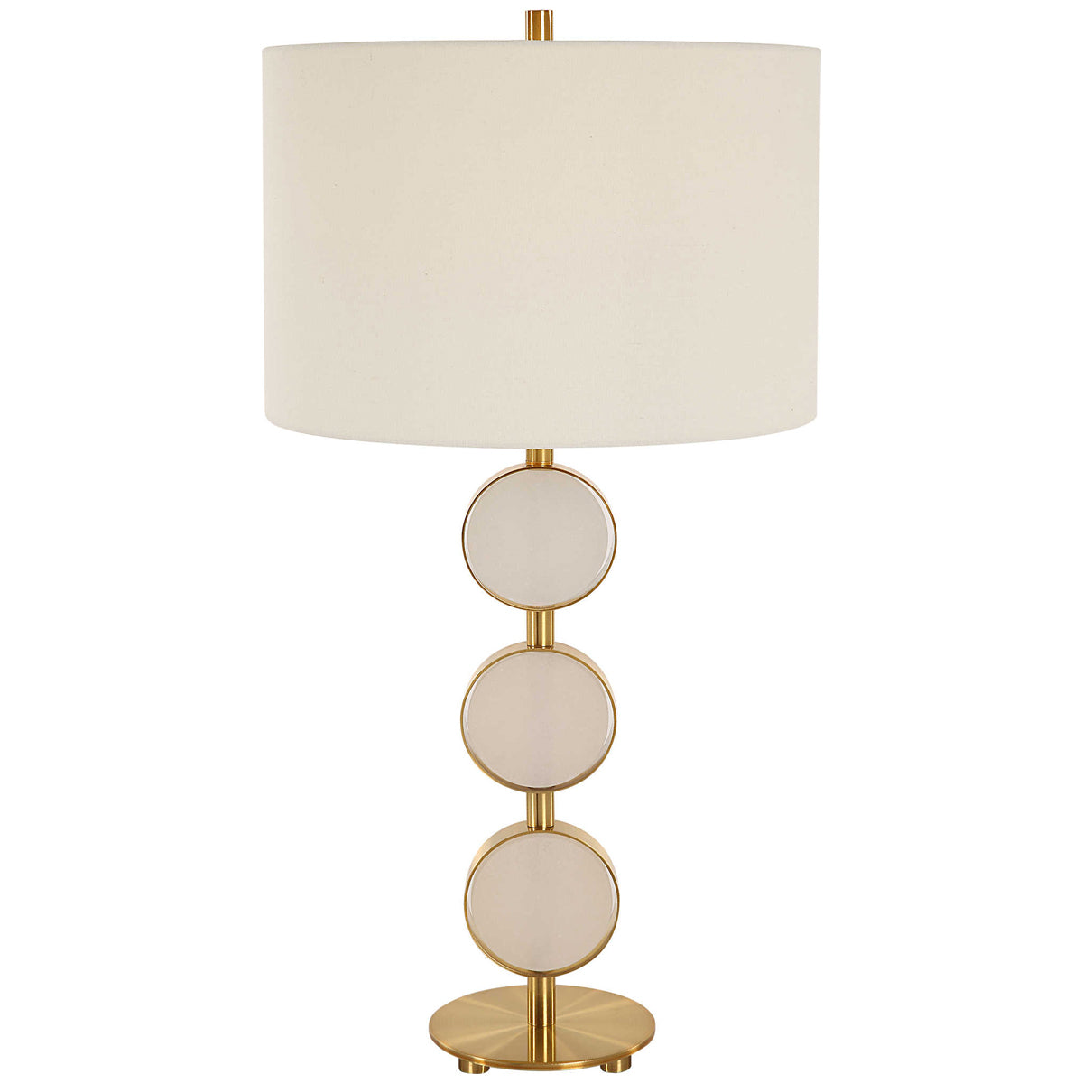 Uttermost Three Rings Contemporary Table Lamp