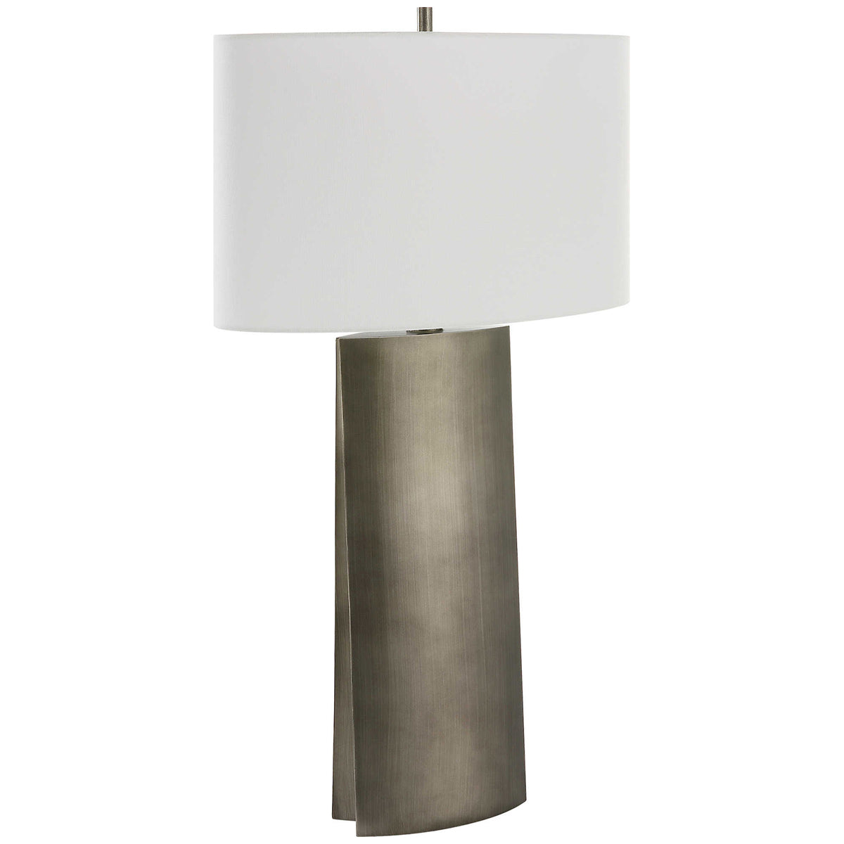 Uttermost V-Groove Modern Table Lamp