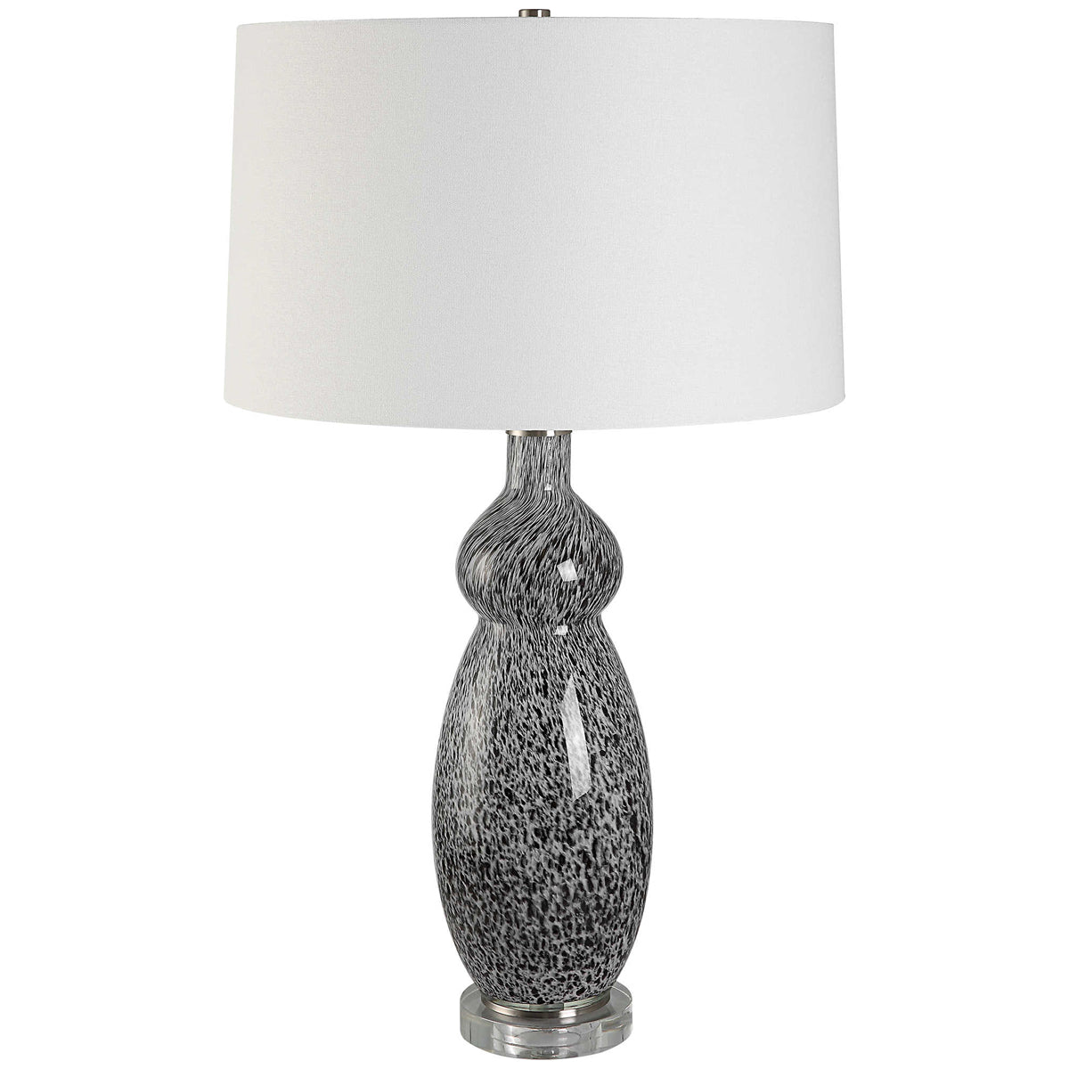 Uttermost Velino Curvy Glass Table Lamp