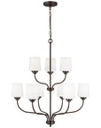 Sea Gull Lighting Windom 9-Light Chandelier