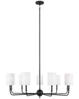 Sea Gull Lighting Foxdale 9-Light Chandelier without Bulb