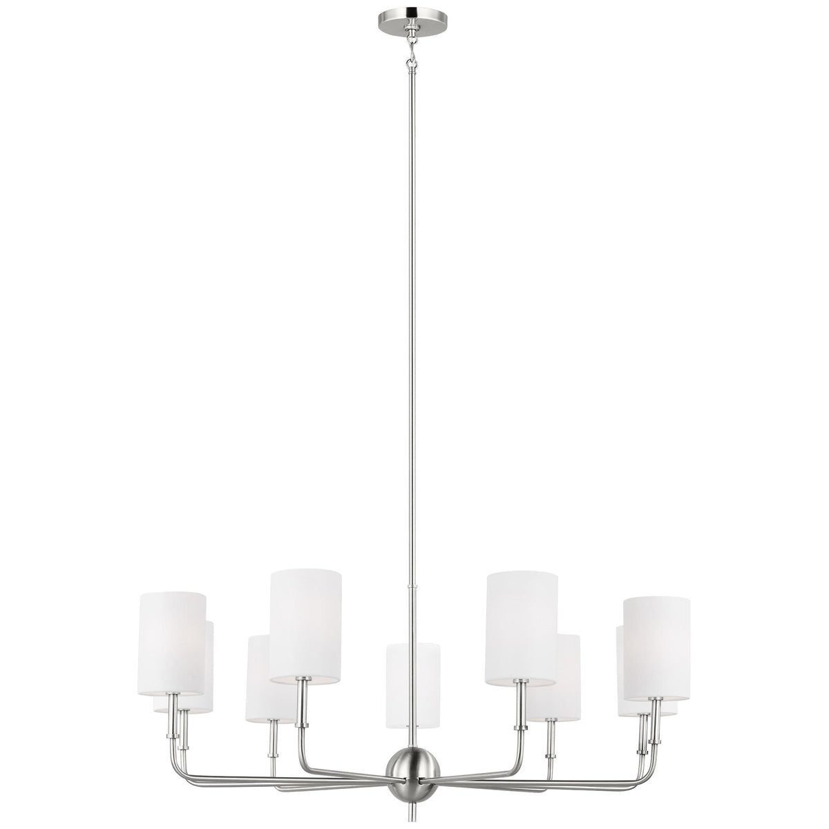 Sea Gull Lighting Foxdale 9-Light Chandelier without Bulb