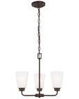 Sea Gull Lighting Kerrville 3-Light Chandelier without Bulb