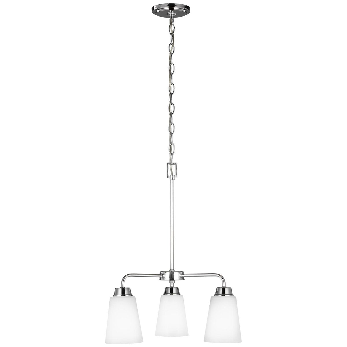 Sea Gull Lighting Kerrville 3-Light Chandelier - 9.5W