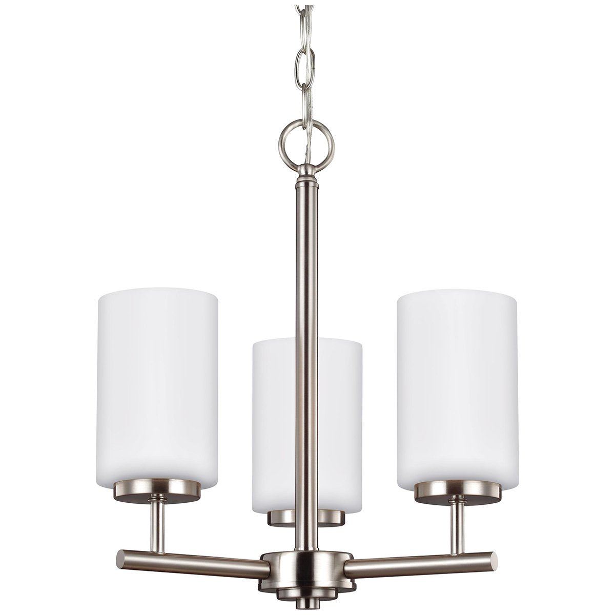 Sea Gull Lighting Oslo Contemporary Three Lights Chandelier