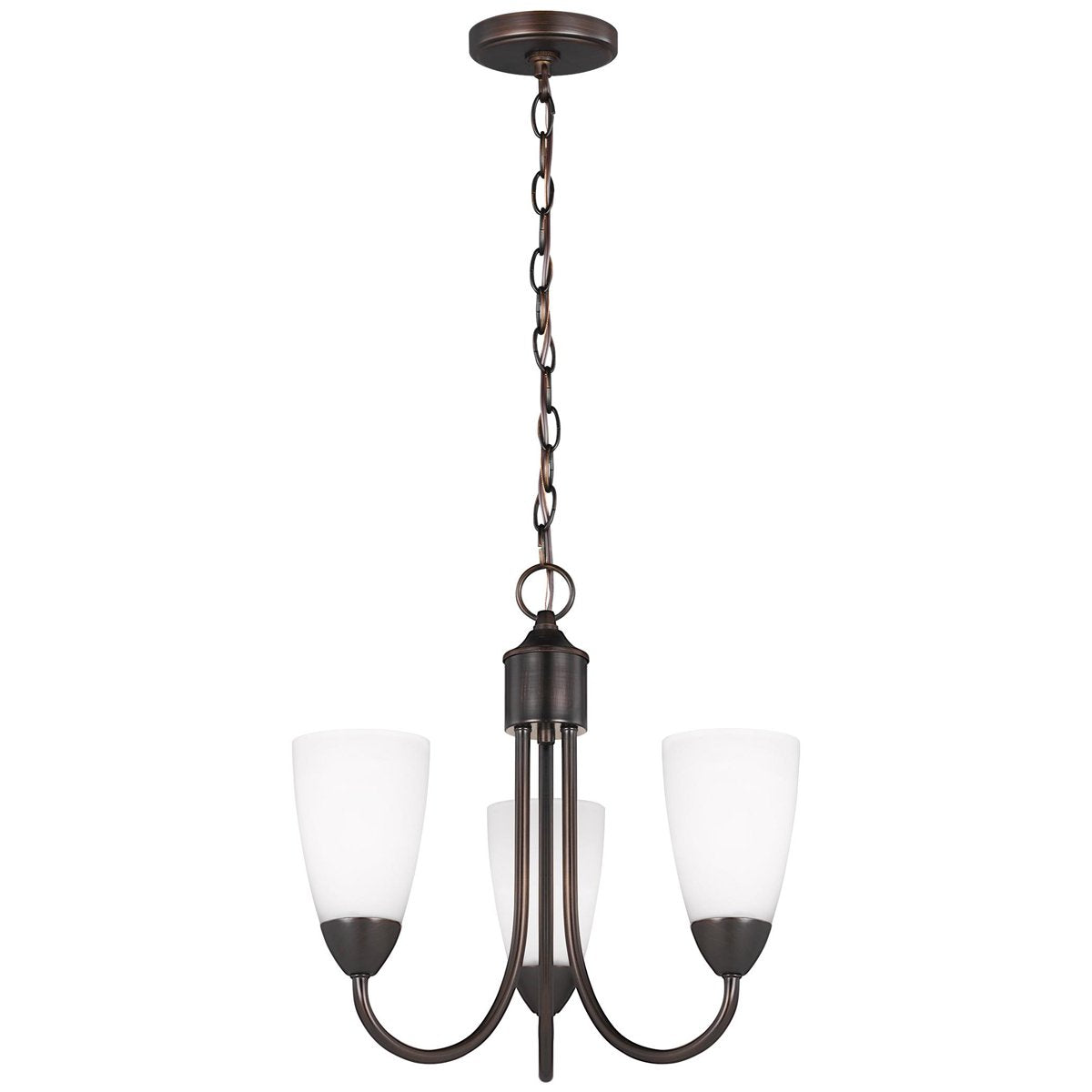 Sea Gull Lighting Seville 3-Light Chandelier - 9.5W