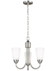 Sea Gull Lighting Seville 3-Light Chandelier - 9.5W