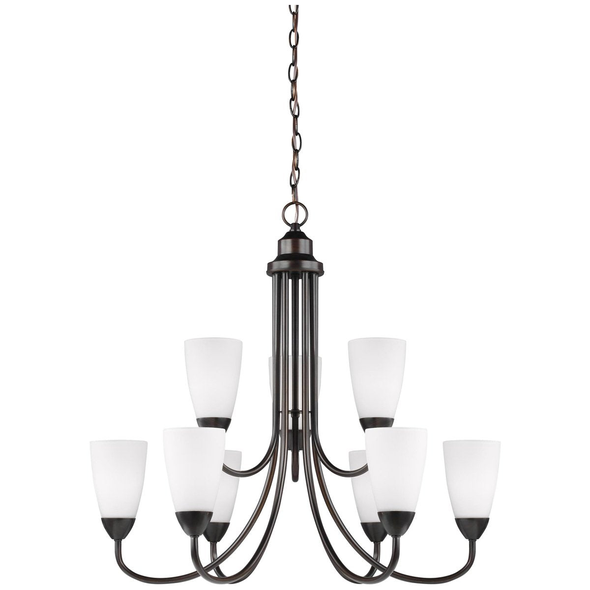 Sea Gull Lighting Seville 9-Light Chandelier - 9.5W