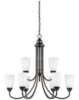 Sea Gull Lighting Seville 9-Light Chandelier - 9.5W